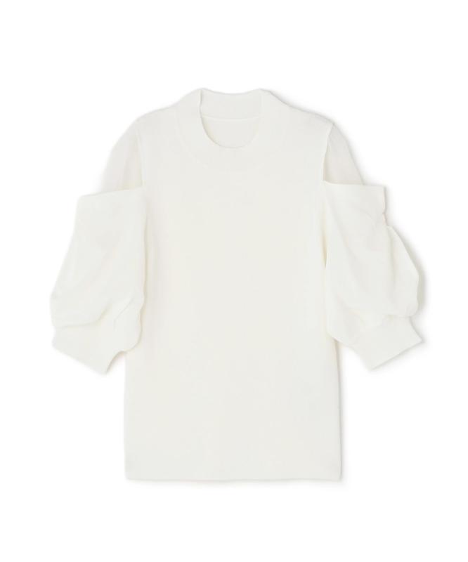 [ナチュラルビューティーベーシック] セーター シアータックデザインニット レディース