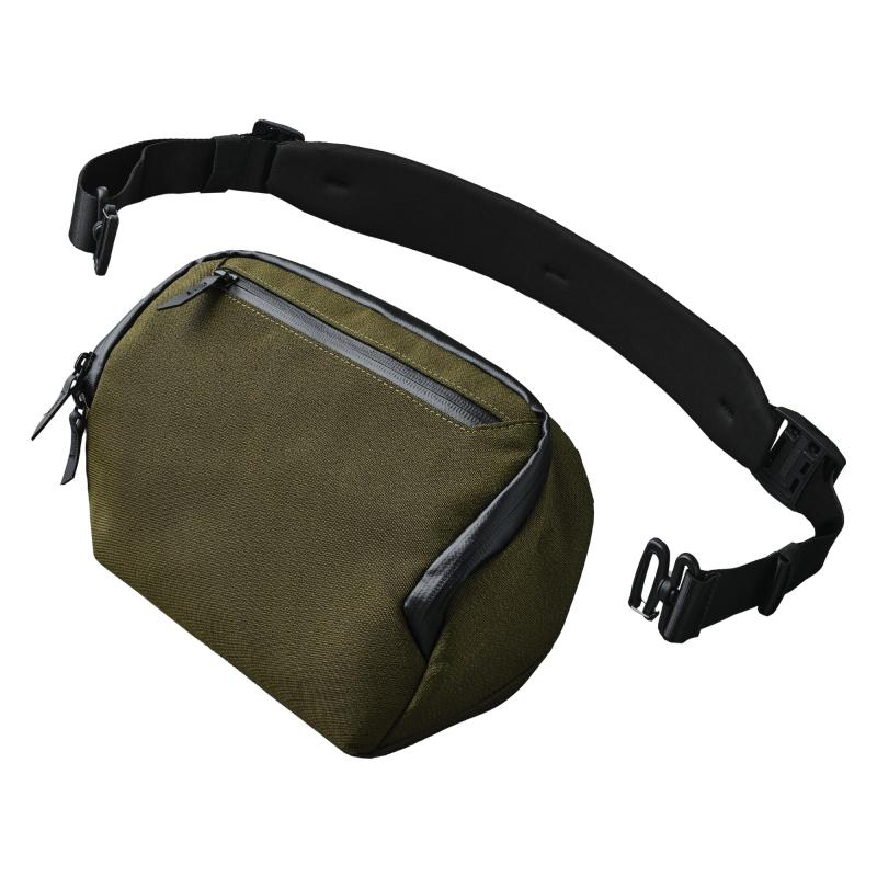 ALPAKA Vertex Pouch ショルダーバッグ スリングバッグ テックケース 整理用バッグ 手持ちバッグ iPad mini、他のデバイスや小物を収納可能 取り外し可能のストラップ 耐候性素材 ビジネスマン