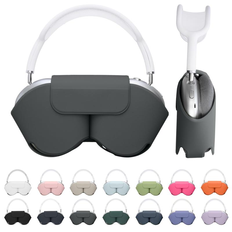 kwmobile 対応: Apple AirPods Max ケース - ヘッドホンケース 耐衝撃 持ち運び ポ...