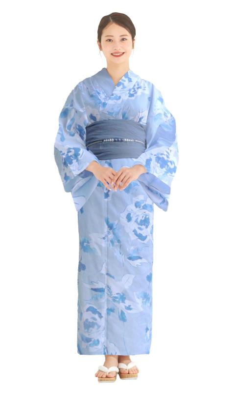 [NISHIORI] 二部式浴衣 レディース セパレート 浴衣単品 簡単着付け 夏祭り 花火大会 女性用 トレンド柄 和モダン 着崩れしにくい