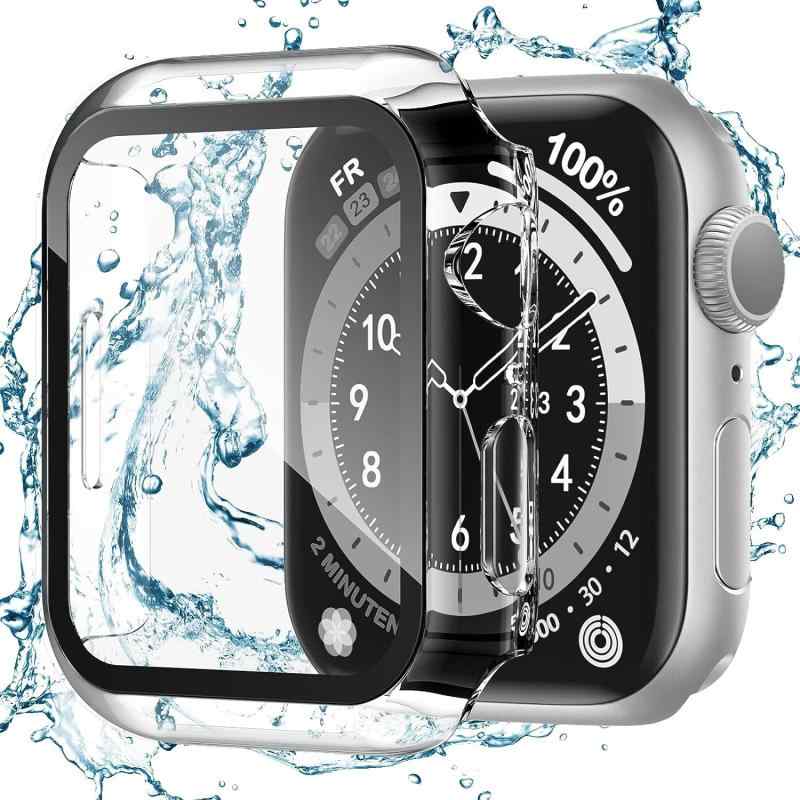 乐天商城 - Puptoya for アップルウォッチ 防水 カバー 46mm/45mm/44mm/42mm/41mm/40mm Apple Watch用 ケース Series 11 10 9 8 7 6 5 4 SE3 SE2 あっぷるうぉっち 保護 バンパー タッ