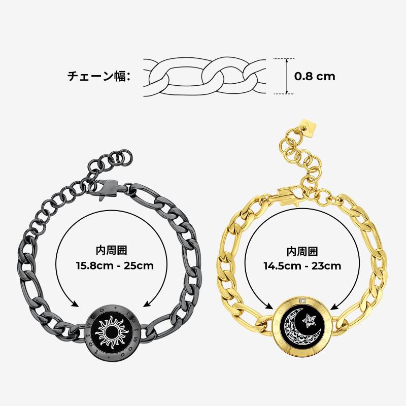 乐天商城 - [TOTWOO] スマートブレスレット ペア 着信通知·振動機能付き カップル つけっぱなし 遠距離 タッチ アクセサリー