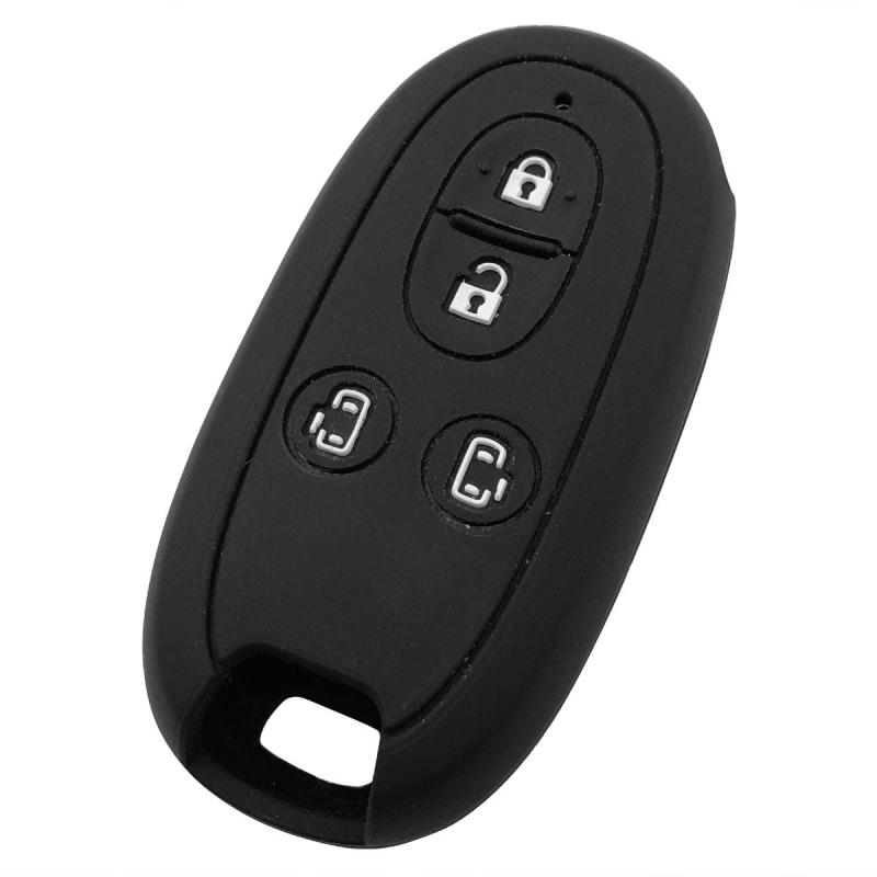 BRIGHTZ スペーシアカスタムZ MK42S シリコンキーケース 黒 【 KEY－CASE－087 】 MK42 MK K42 42 スペーシア カスタムZ カスタム Z