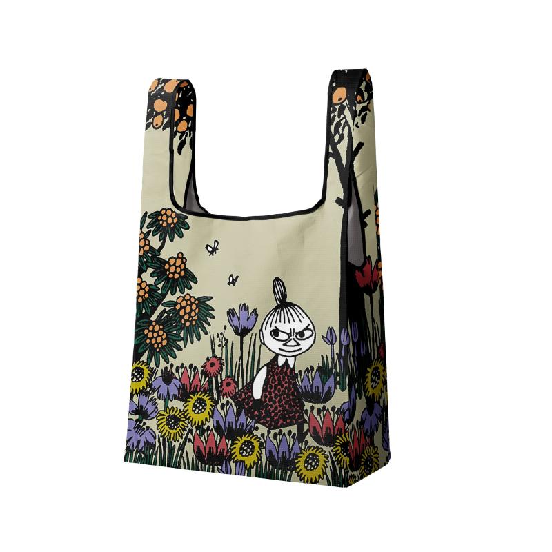 [Varlea] エコバッグ おしゃれ カラビナ付き 折りたたみ キャラクター 大きめ 大容量 アニメ かわいい ..