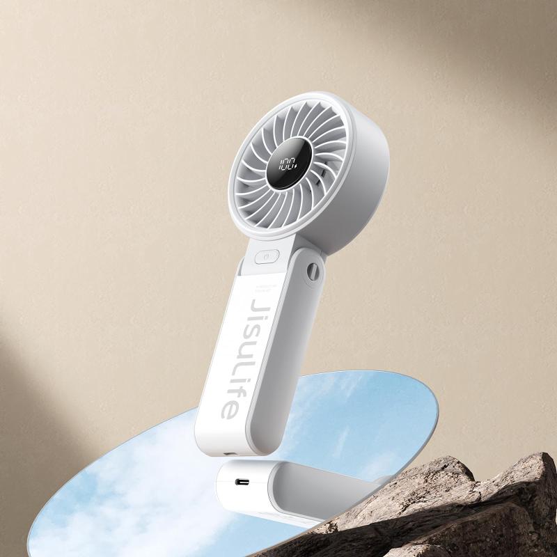 JISULIFE 携帯扇風機 ハンディファン USB 充電式