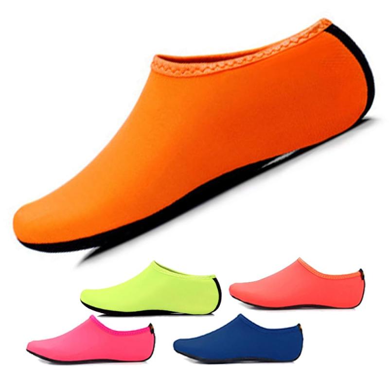 [leeBaa] マリンシューズ ウォーターシューズ 水陸両用 アクアシューズ シュノーケリング ビーチシューズ 軽量 通気 ヨガ サーフィン 男女兼用 レディース キッズ ジュニア ビーチサンダル 超