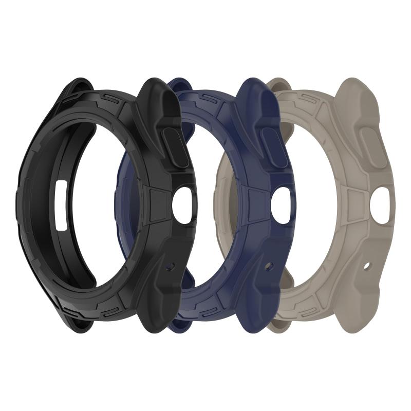 ［RuenTech］Ticwatch Pro 5 と互換性のあるケース、ソフト TPU保護ケース ケースプロテクターTicwatch Pro 5 に適しています 保護カバー 耐衝撃にたえる アセンブリ