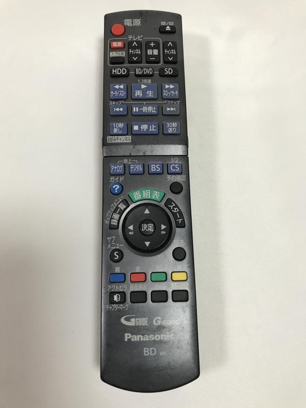 乐天商城 - Panasonic ブルーレイディスクレコーダー用リモコン N2QAYB000472