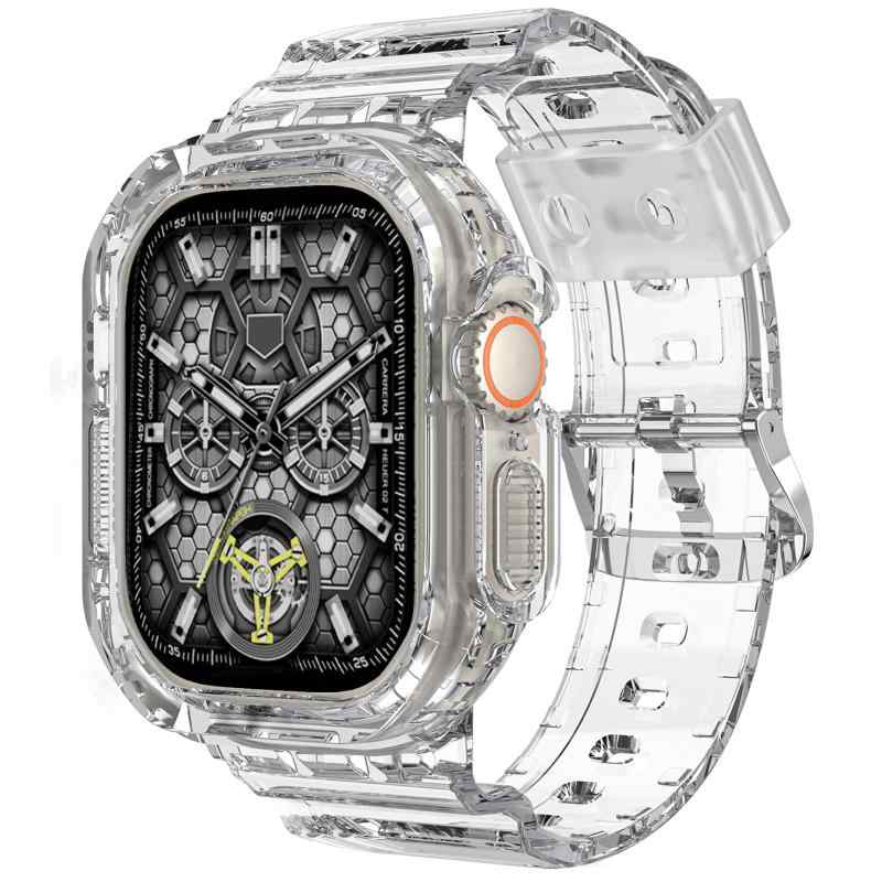 【2024改良モデル】CABOBE コンパチブル Apple Watch バンド 対応アップルウオッチ バンド ケース-AWB-YT-ZJ-S10(2.0)