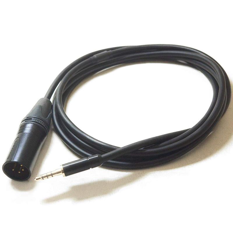 Bispa リケーブル 衡-KouUCWBHP-4MX4 【3.5mm-4極→XLR-4PIN】