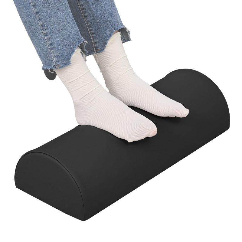 TanYoo フットレスト 足枕 足置きクッション オフィス用フットレスト 防水カバー デスク下 足置き台 テレワーク用 滑り止め