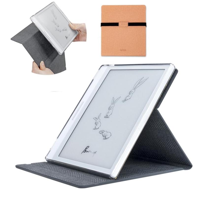 Onyx Boox Page/Go Color 7 / Leaf 3 3C用2イン1ケース、マグネット式の取り外し可能なキックスタンド..