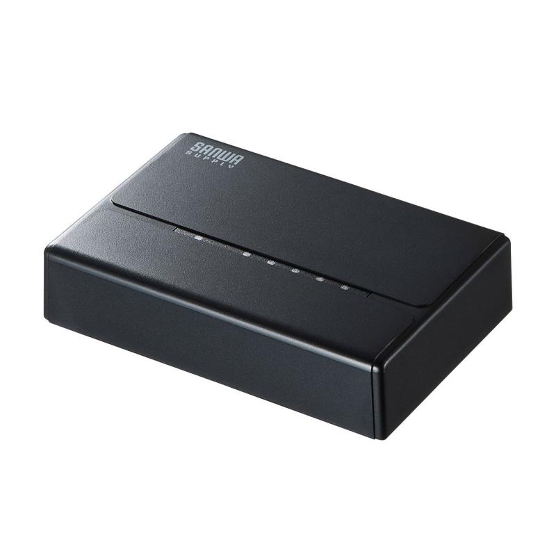 サンワサプライ スイッチングハブ(マグネット付き)