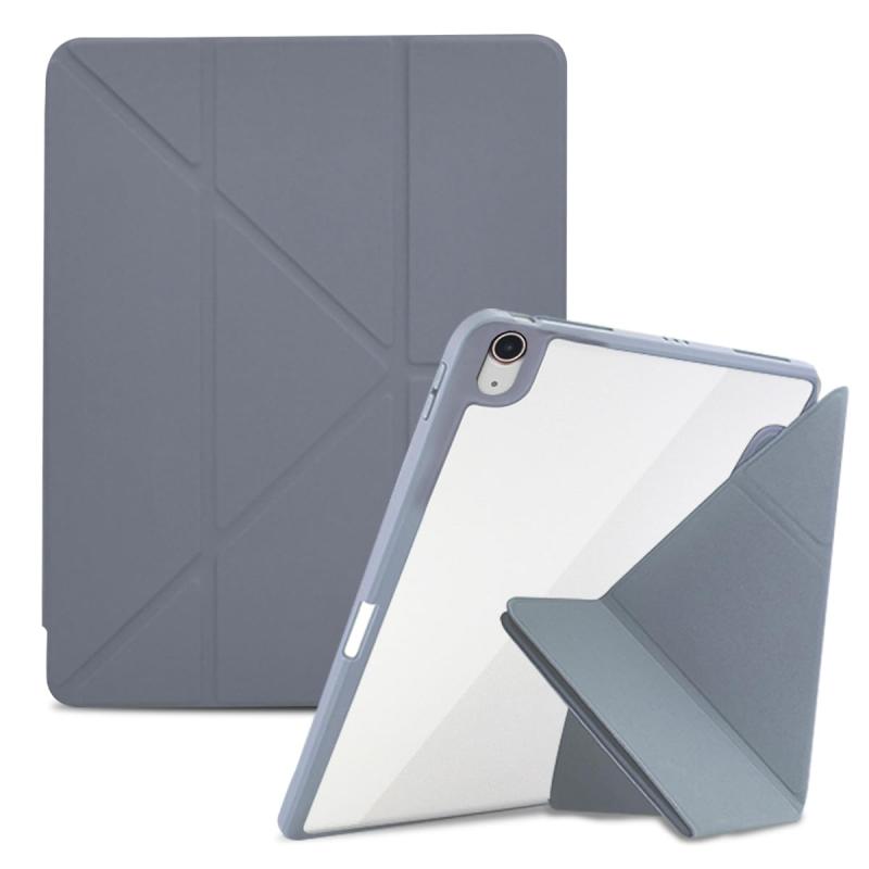 iPad 10 10.9 インチ ケース 第10世代 (2022) iPad 10.9 インチ ケース 手帳型 レザー 背面 カバー 5WAY スタンド 横置＆縦置 マグネット吸着式 付き自動スリープ機能 超スリム 軽量 衝撃保護 折りたた
