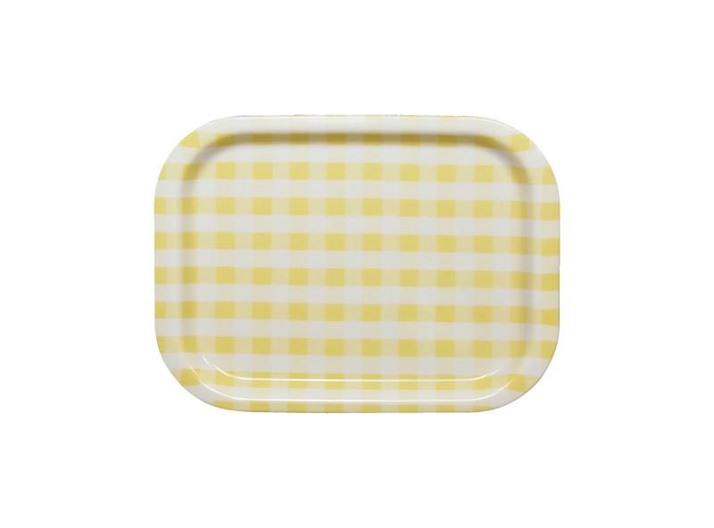 タツクラフト NS トレー スタンダード コレクション ミルキー チェック すべり止め付 トレイ お盆 おしゃれ キッチン 小物 プラスチック 大 小 滑り止め 滑らない すべり止め ノンスリップ