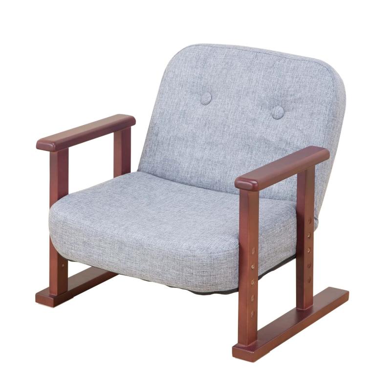 Legless Chairs - リクライニングお座敷座椅子 SP-010(L-26) GY [並行輸入品]