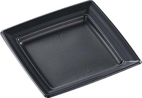 中央化学 日本製 使い捨て容器 CT沙楽 K20-20 BK 身 50枚入サイズ:約20×20×2.2cm