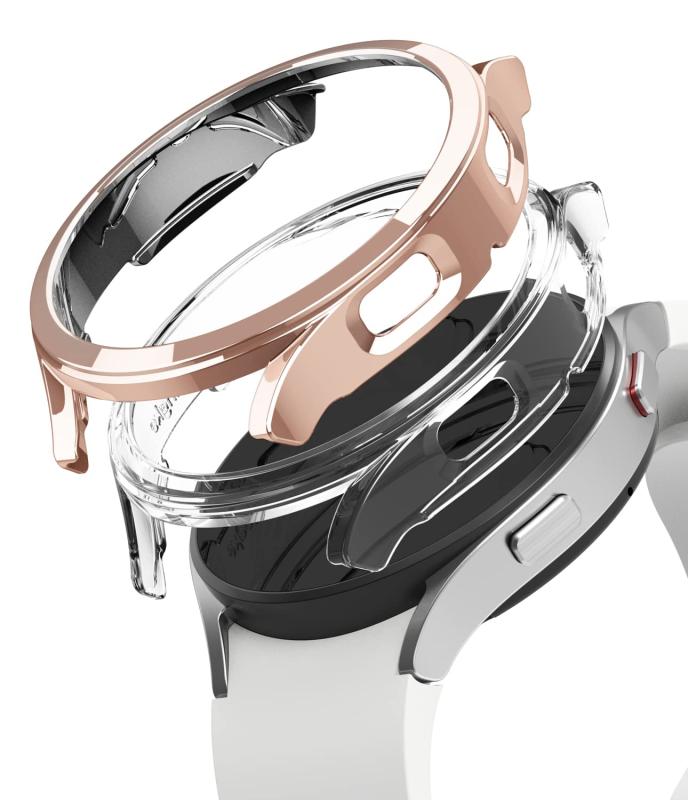 [2個入り]【Ringke】Galaxy Watch 4 40mm 用 ケース 保護 超薄型 カバー メタリック ケース Slim(2.0)