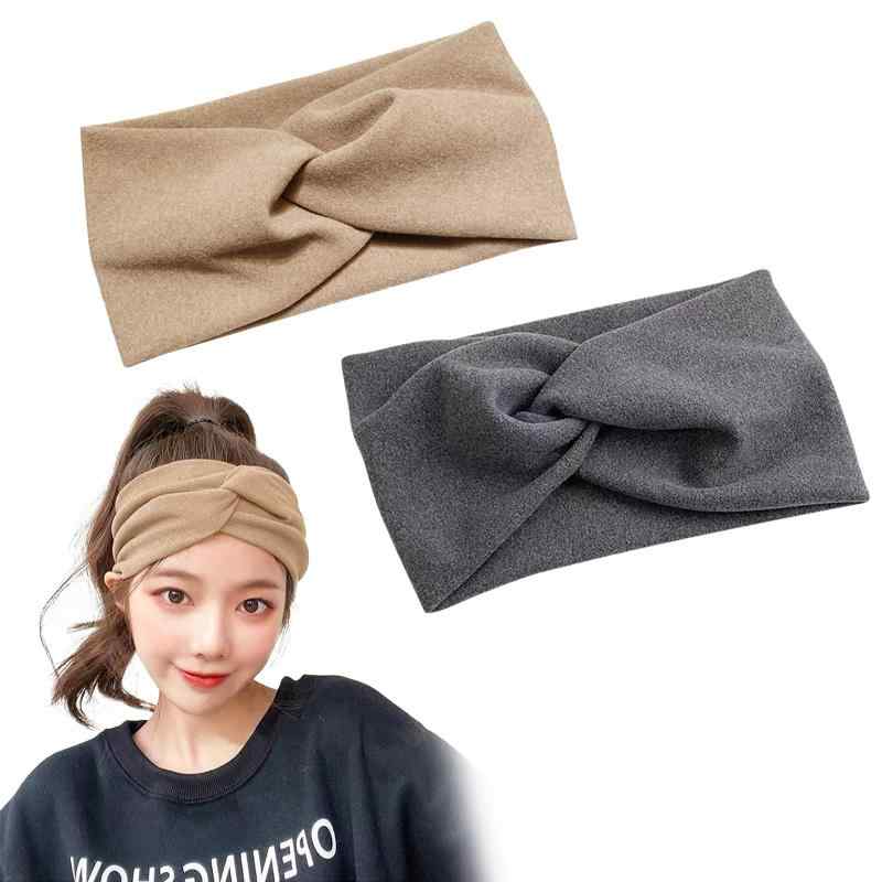 乐天商城 - ヘアバンド ヘアーバンド (2本セット) ヘアバンド ターバン 髪飾り 髪留め 可愛い 人気 おしゃれ 柔らかい 伸縮性 吸湿速乾 普段使い 洗顔 ヨガ お風呂 化粧 ヘアーアクセサリー 大人 レディ
