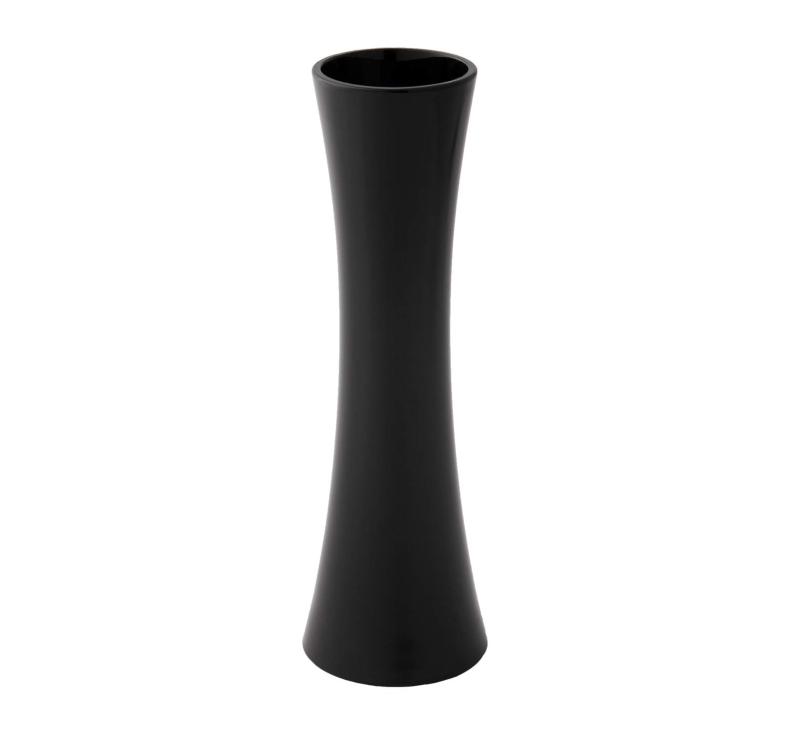 FOYER 割れない 花瓶 フラワーベース ポリカーボネート おしゃれ 高さ 19 cm 幅 6 cm 小さい 2300120BK