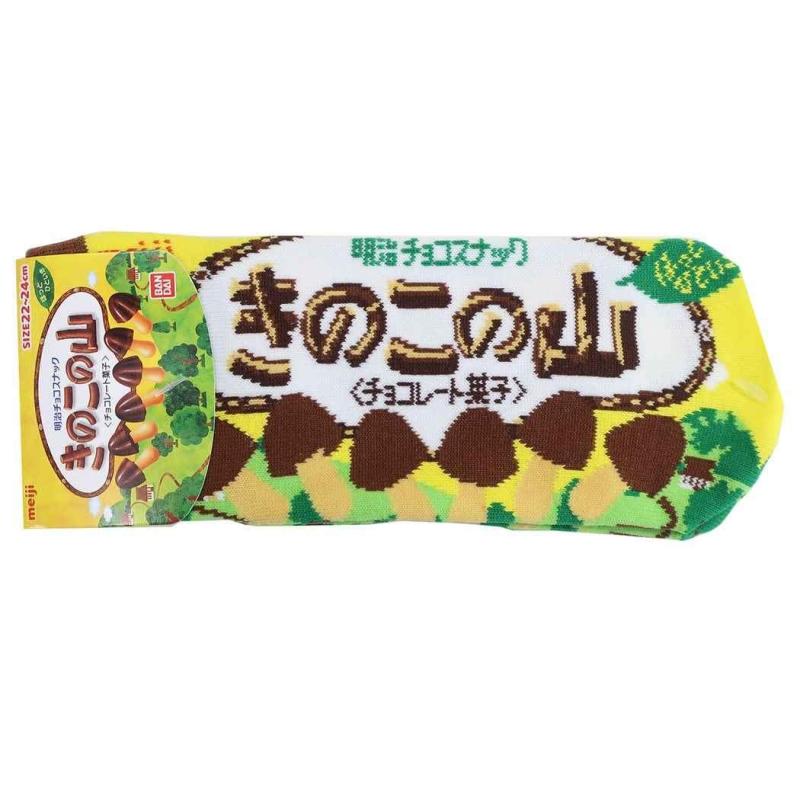 ジェイズプランニング ソックス 抗菌防臭加工 お菓子のパッケージシリーズ 22-24cm
