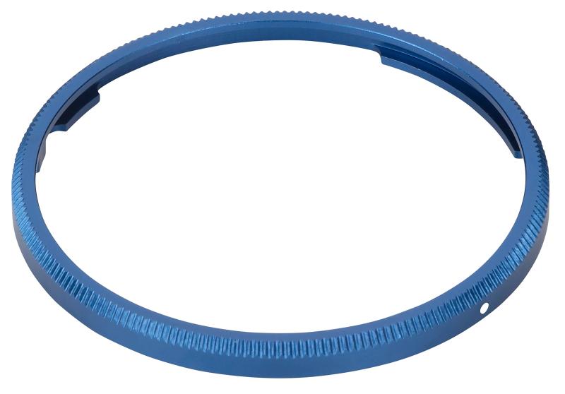 NinoLite(NinoLite) リングキャップ ブルー色、GRIII、GR3 対応、カメラをオシャレにする交換用リング..