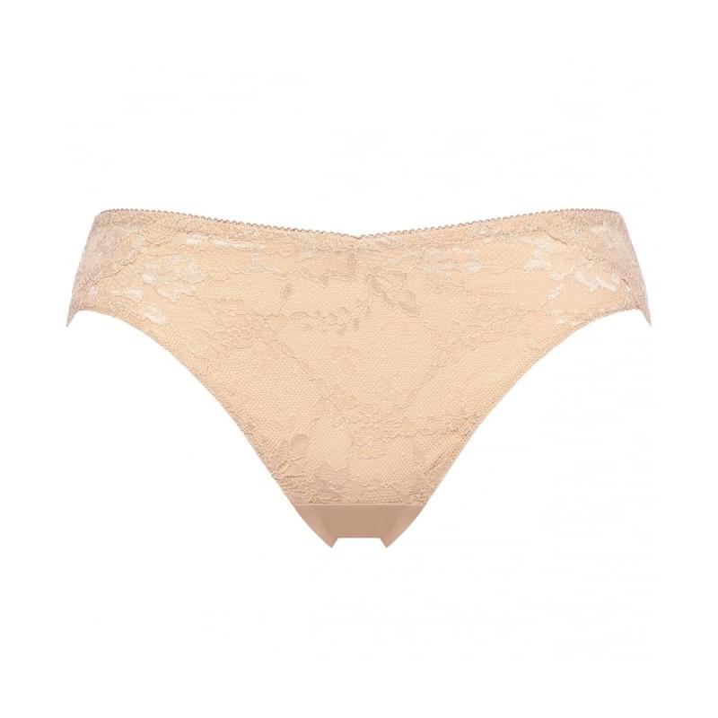 [Triumph] [トリンプ] ソフなちゅブラ 10219910 レギュラー ショーツ Vフロントデザイン アウターにひびきにくい 快適フィット 上品な透け感