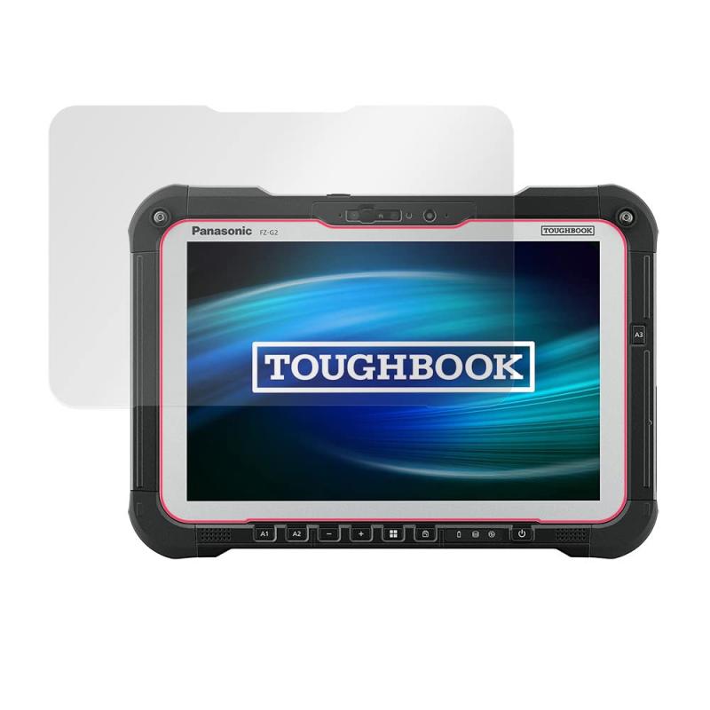 乐天商城 - ミヤビックス TOUGHBOOK FZ-G2 用 PET製 反射防止 保護 フィルム 強化ガラス同等の硬度 高硬度9H素材採用 日本製