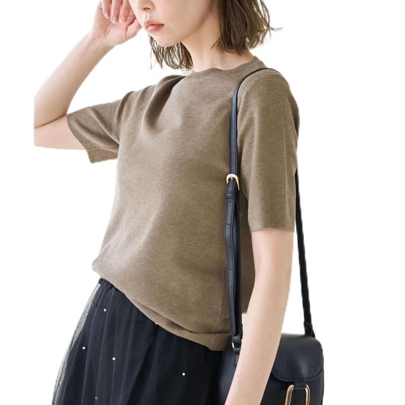ROPE' PICNIC(ロペピクニック) ニットプルオーバーLEVITAスパークナイロンハーフスリーブニットプルオーバーレディース slope-up-10053193 SLOPEUP パッケージ画像