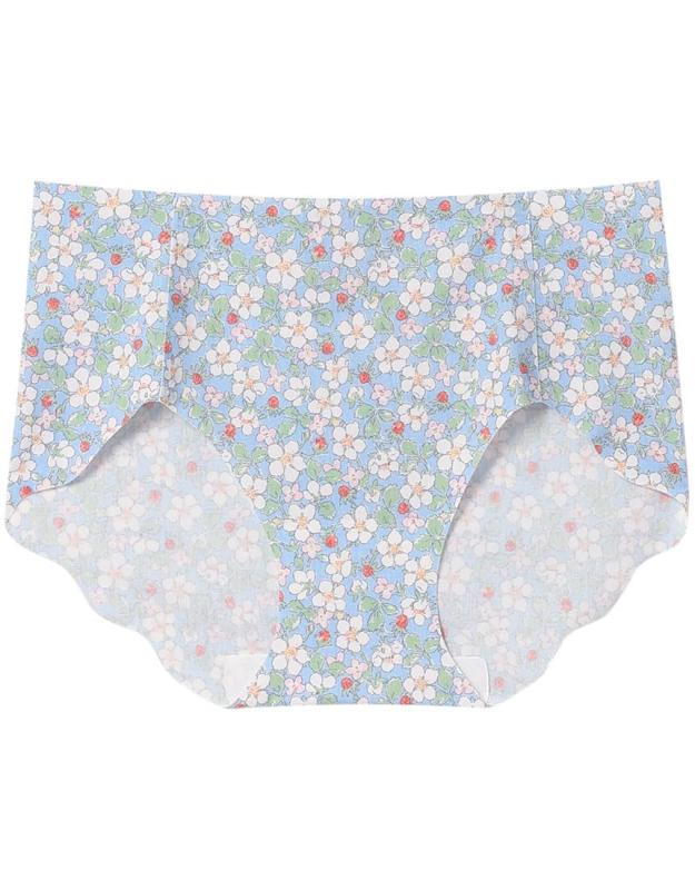 une nana cool(ウンナナクール) ショーツ【MADE WITH LIBERTY FABRIC】BUN723とペア 綿混(身生地) フラット仕上げ PUN723レディース