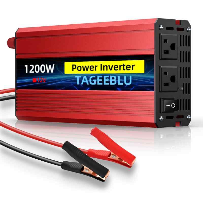 インバーター シガーソケット コンセント 急速充電対応 カーインバーター DC12VをAC100Vに変換 車載充電器 AC100V電源2口 コンバーター 車 インバーター カーコンバーター 停電、車中泊、災害等