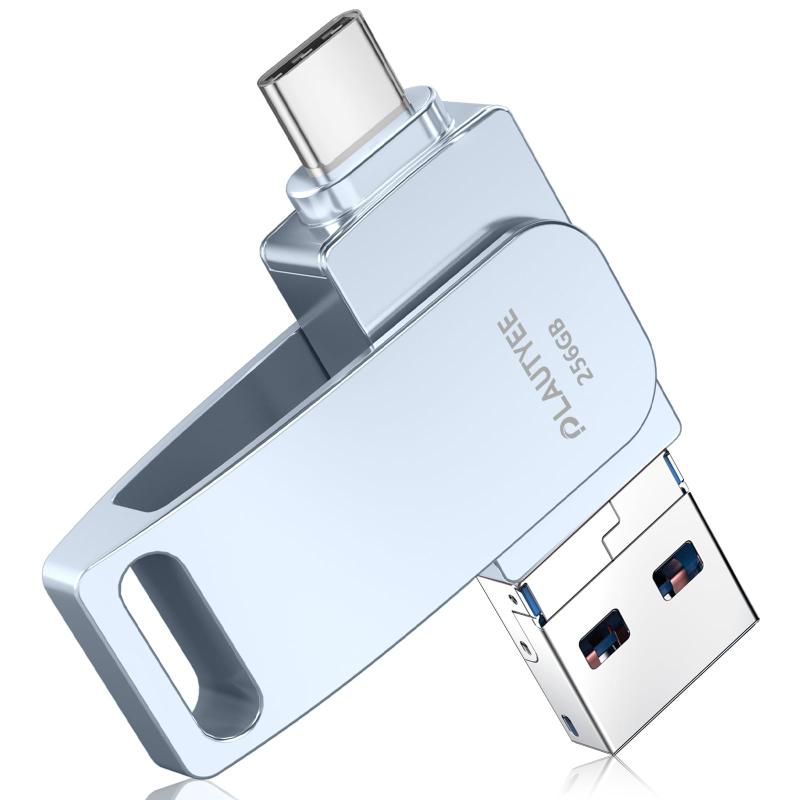HITACHI - 【業界初 アプリ不要登場】usbメモリ 4in1 高速 Phone usbメモリー 写真保存 大容量 usb タイプc データ スマホ バックアップ iOS/Type-C/USB/Micro USB フラッシュメモリ Phone/Pad/PC/Macbo