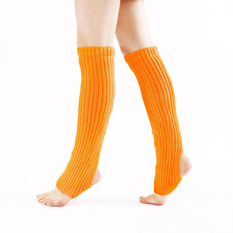 [COMFORTIS] バレエ レッグウォーマー レディース 靴下 ロング 足首ウォーマー ゆったり 防寒 冷房対策 つま先なし