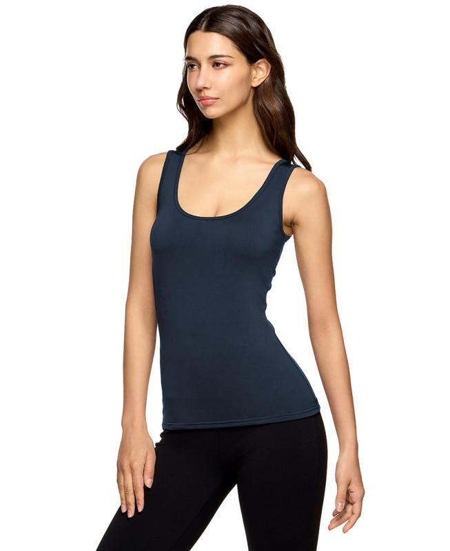 [テスラ] インナーウェア ノースリーブ レディース 裏起毛 [防寒・軽量保温・伸縮性] 秋 冬用 上 スポーツインナー アンダーシャツ ランニングウェア インナー シャツ カップ無し