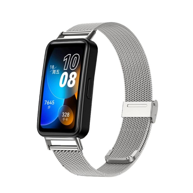乐天商城 - [Etsbaocy] 交換用バンド Huawei Band 10/10 Aluminum Edition/Band 9/8 対応 交換ベルト メッシュ織り テンレスバンド 金属ベルト
