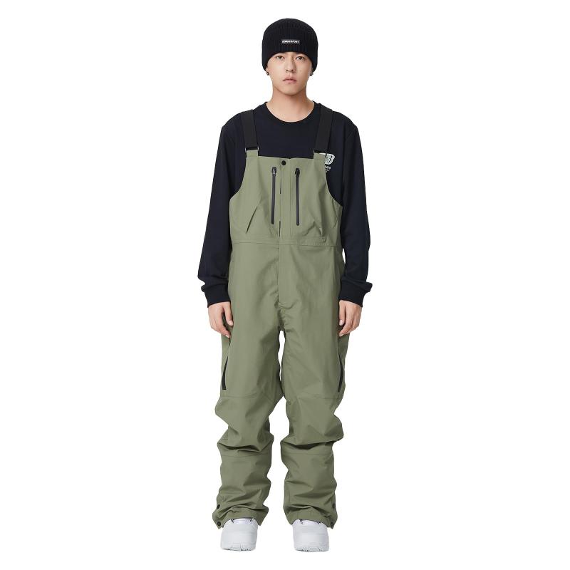 [MORGEN SKY] スノーボードウェア スノボウェア ビブパンツ サロペット スキーウェア スノーパンツ メンズ レディース 男女兼用 アウトドア 防寒着 作業着 雪遊び 登山 防風 防寒 保温 耐磨 耐