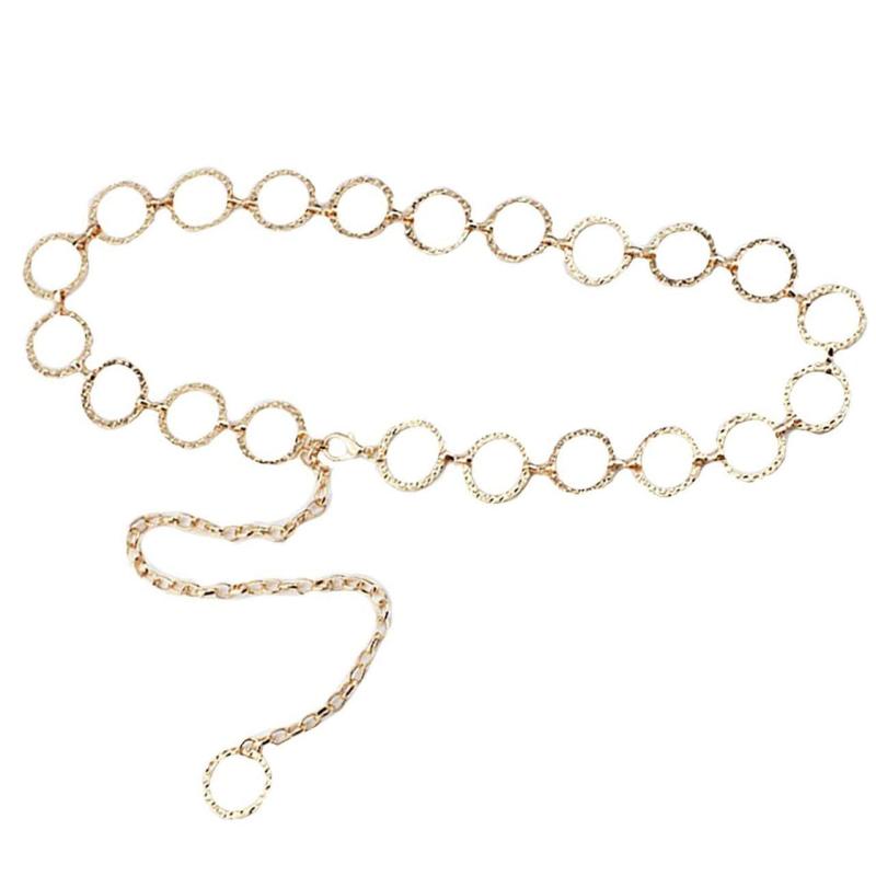 ONE LIMITATION(ワン リミテーション) ウエスト チェーン リング ベルト ファッション アクセサリー レディース BP019