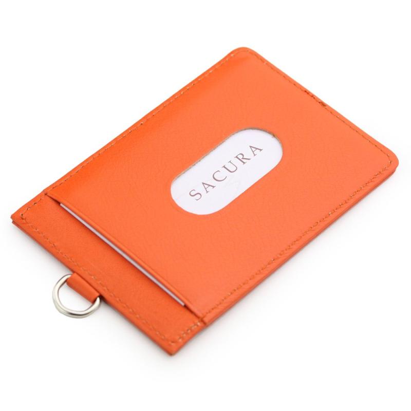 [SACURA] 日本製 本革 単パスケース