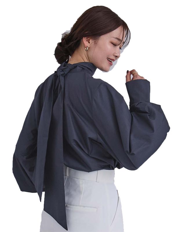 [ユアーズ] 2wa yボウタイ ブラウス BAXU1203 レディース(3)