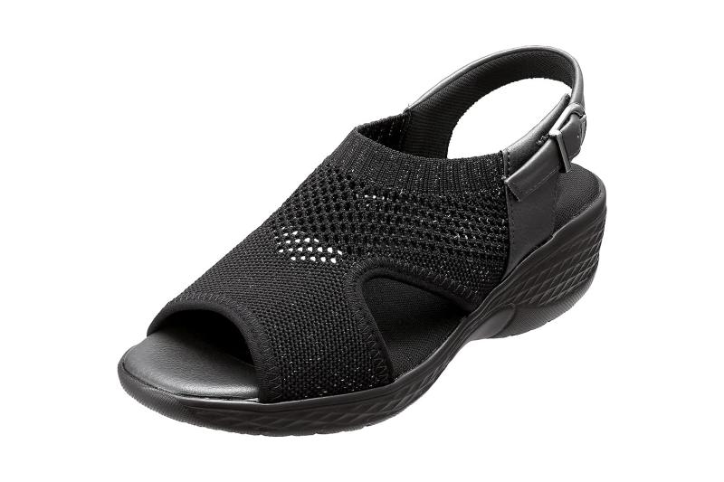 [パンジー] BB5957 サンダル バックストラップ レディース ラメ ニット 5.5cmヒール slope-up-10029351 SLOPEUP サンプル画像2