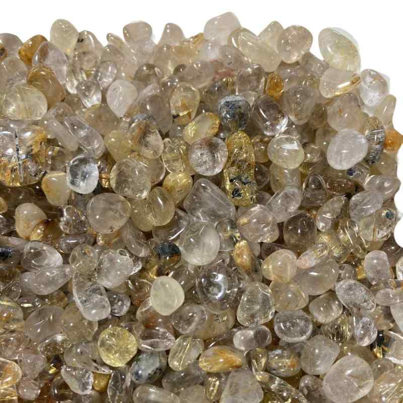 Beaut さざれ石 浄化用 水晶 ブラジル産 天然 AAA 3A ルチルクォーツ 5～10mm