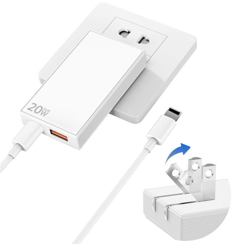 充電器 Type-C 65W 急速充電器 薄型-PD充電器 小型 折畳式プラグ