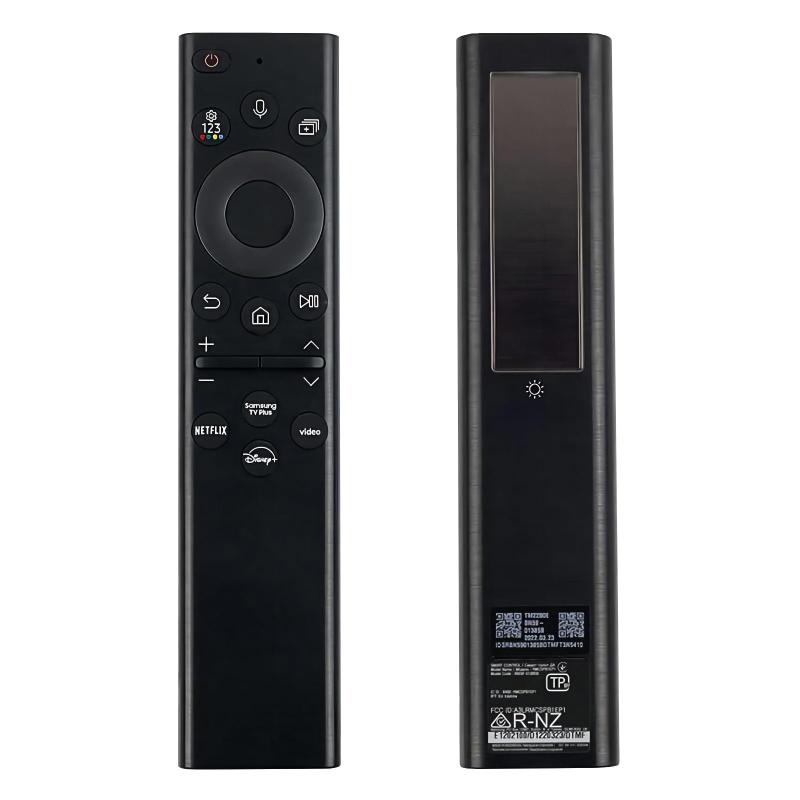 Fourmorオリジナル音声リモコン-BN 59-01385 A太陽光充電は、サムスン2021と2022、2023スマートテレビに適しています。またBn 59-01385 B全機能交換