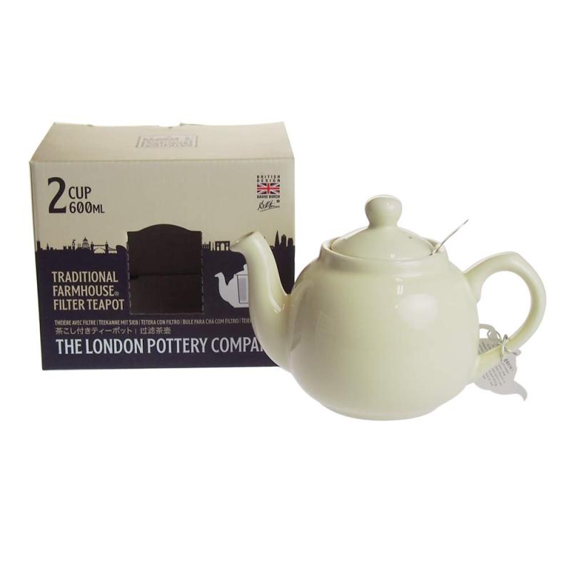 London Pottery 2カップ フィルター ティーポット グリーン