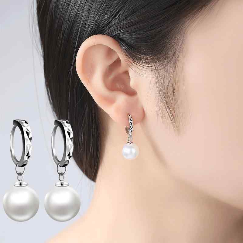 ピアス レディース アクセサリー 耳飾り シルバー メッキ パール ガラスパール ベネチアンガラス風 揺れる フックタイプ フープ型 おしゃれ かわいい 上品 きれいめ 高見え エレガント オフィス デート パーティー 結婚式 二次会 フォーマル プレゼ