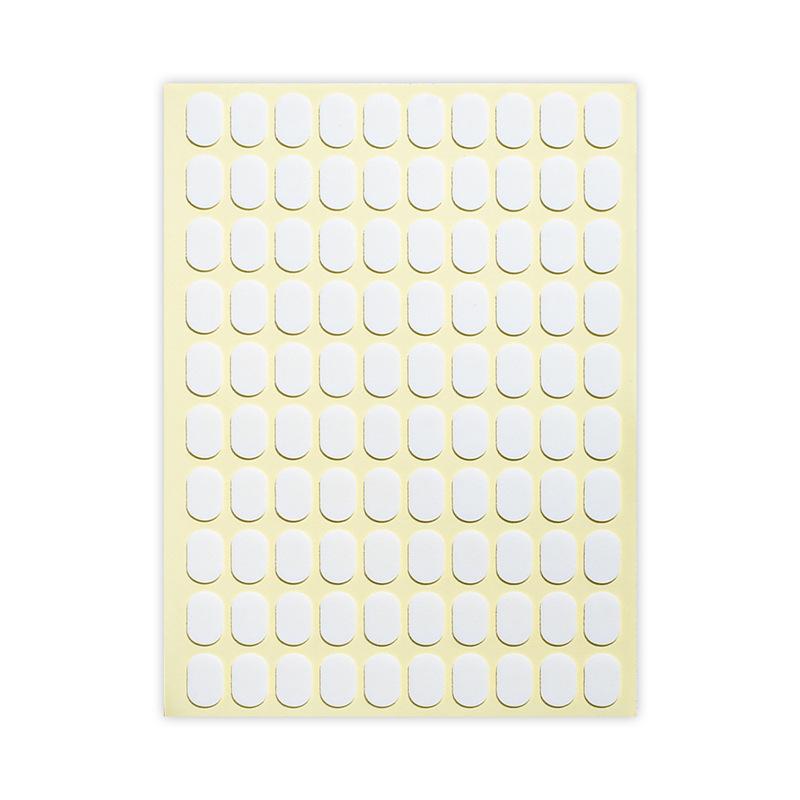 ネイル用品 ネイルチップ 固定用 透明両面テープ 楕円形 無痕アクリル両面テープ 付け爪用 ツール ジェルネイル 練習用 チップスタンド用 強力密着 長持ち 剥がしやすい 透明 クリアタイプ 繰り返し使用可能 ネイルアート プロ仕様 サロン用 セルフネイ