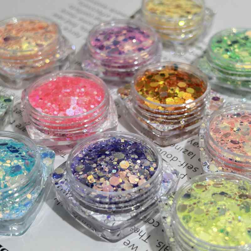 ネイル用品 ネイルアート グリッター ラメ パウダー きらきら 輝き ゴールド 金色 ...