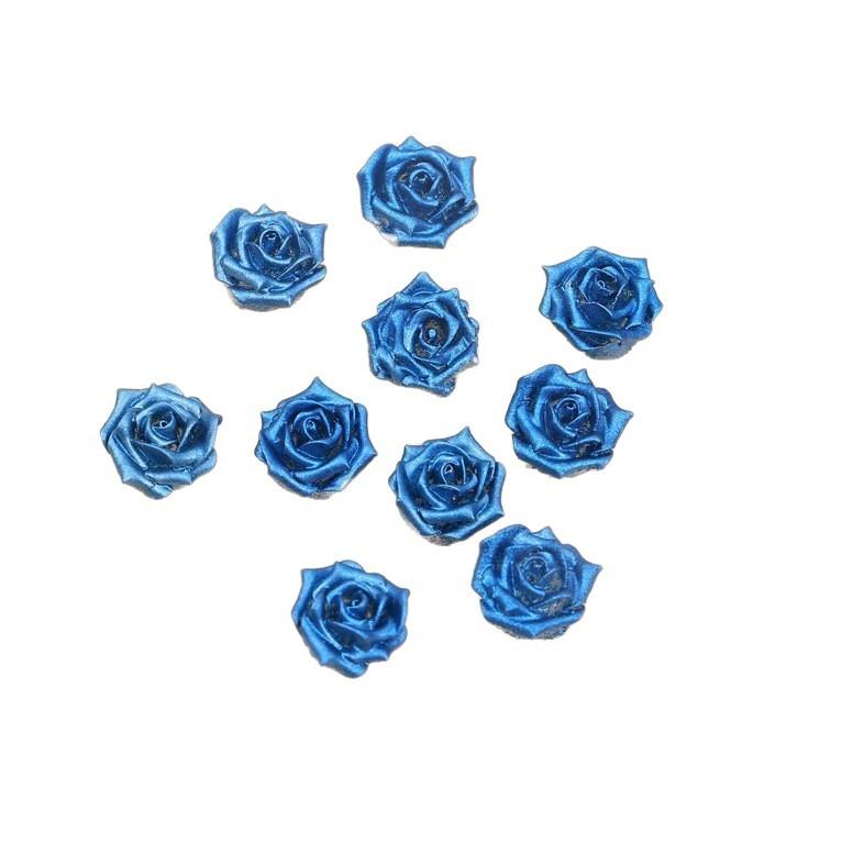 ネイルパーツ レディース ベルベット調 棘薔薇 ローズ 3D 立体 彫刻風 月季 花 フ...