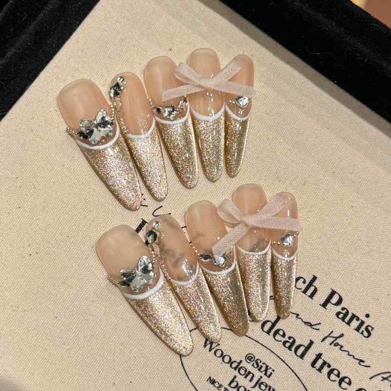 ネイルチップ レディース ハンドメイド 付け爪 ジェルネイル風 4.0 ネイルアート ...