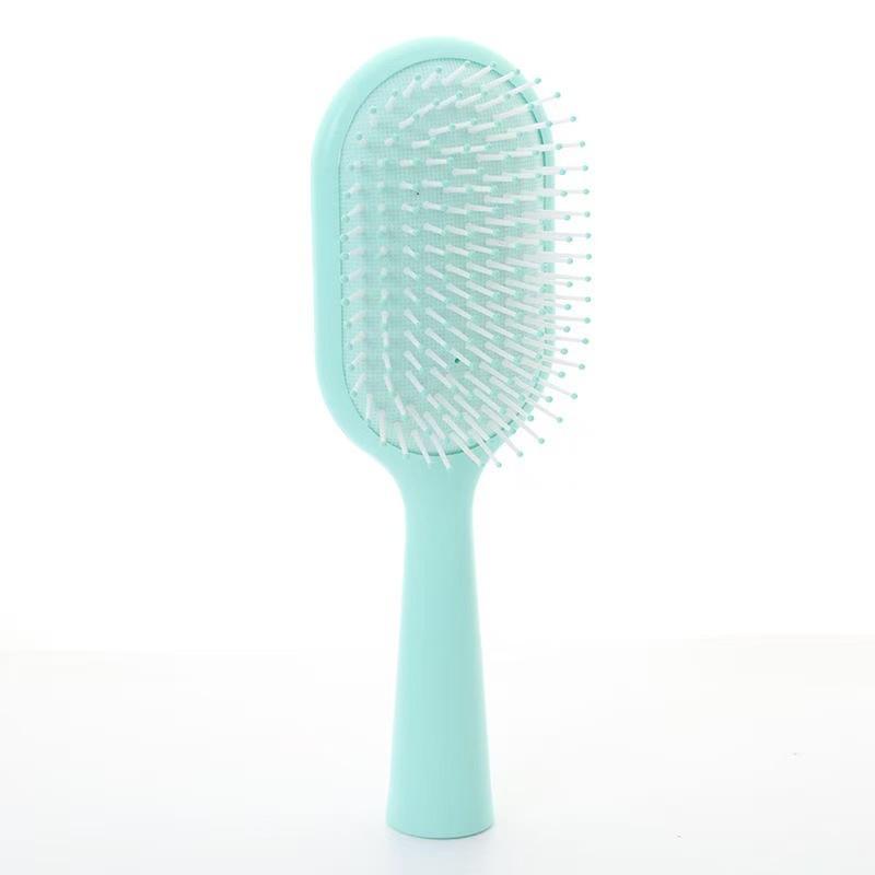 ヘアブラシ レディース クッションブラシ 持ち運び 携帯用 マッサージ 櫛 頭皮ケア 静電気防止 おしゃれ かわいい 学生 寮生活 髪質改善 艶髪 絡まない 髪通り滑らか 持ちやすい 軽量 コンパクト 理髪店仕様 自宅用 ロングヘア ヘアケアグッズ ブラ